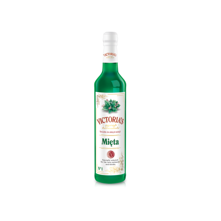 Syrop barmański mięta Victoria's 490ML